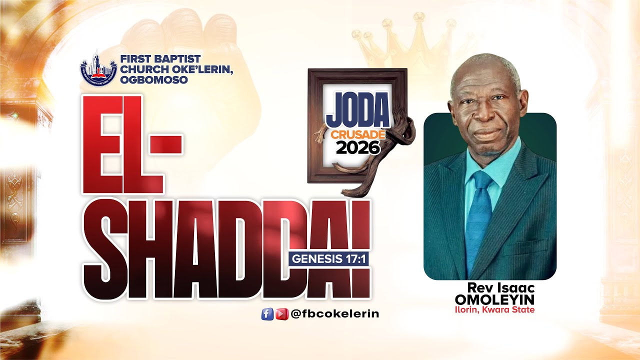 JODA Crusade 2026 | Session 4 | Rev Isaac Omolehin