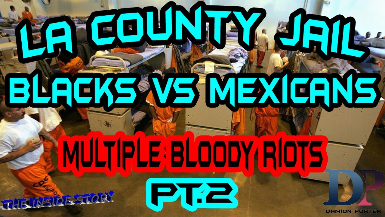 LA County Jail: Blacks Go On The ATTACK!