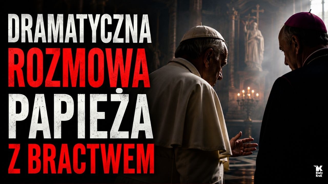 DRAMATYCZNA ROZMOWA PAPIEŻA Z BRACTWEM