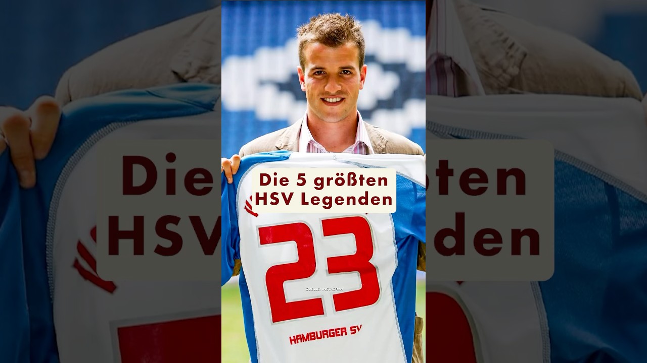 Die 5 gr&ouml;&szlig;ten HSV-Legenden! #bundesliga #fussball #hsv