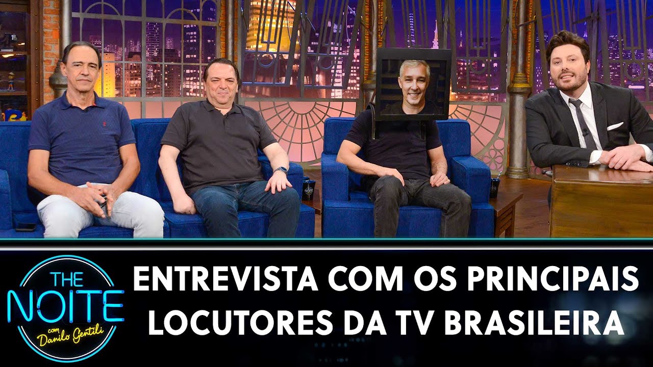 Entrevista com os locutores Carlos Bem-Te-Vi, Eloy Decarlo e Carlos Tureta | The Noite (17/03/22)