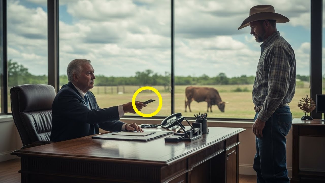 A poor foreman saved a bull in a storm—so a millionaire farmer gave him his Black Card for 72 hours!