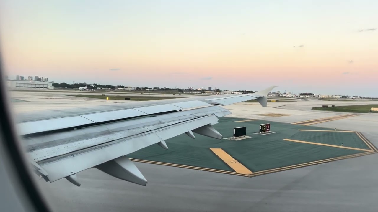 American Airlines flight 1829. Fort Lauderdale to Charlotte. Airbus A-321