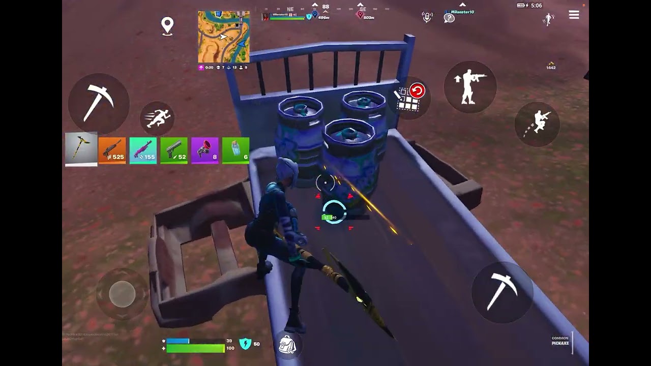 Fortnite win with my friend Milan 