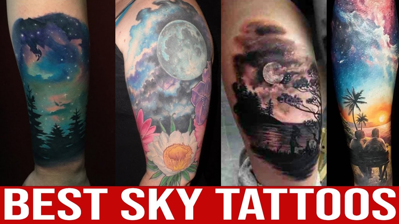 Top 40 Best Sky Tattoos