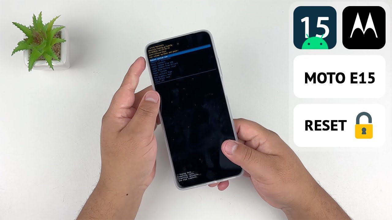 Formatear Motorola Moto E15 | Hard Reset