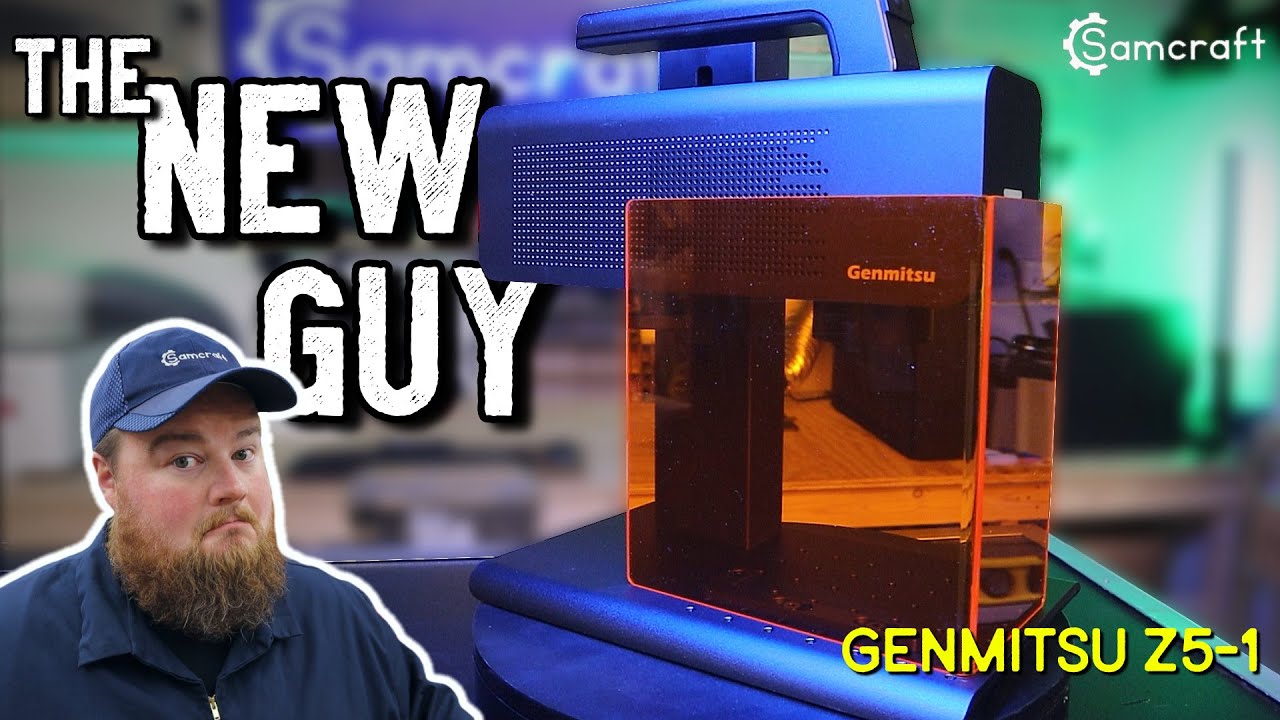 NEW: Genmitsu Z5-1 Metal Laser Engraver / 1064nm Galvo Laser Package