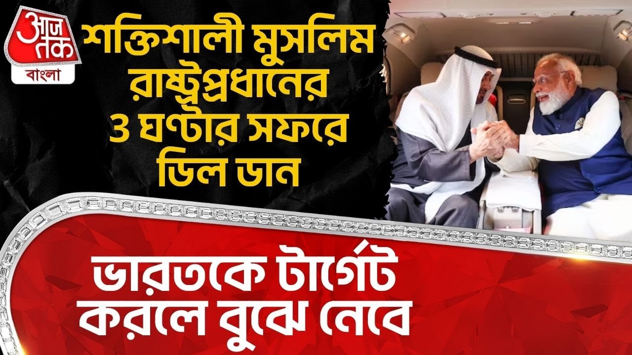 শক্তিশালী মুসলিম রাষ্ট্রপ্রধানের 3 ঘণ্টার সফরে deal done, India কে টার্গেট করলে বুঝে নেবে | UAE | NN
