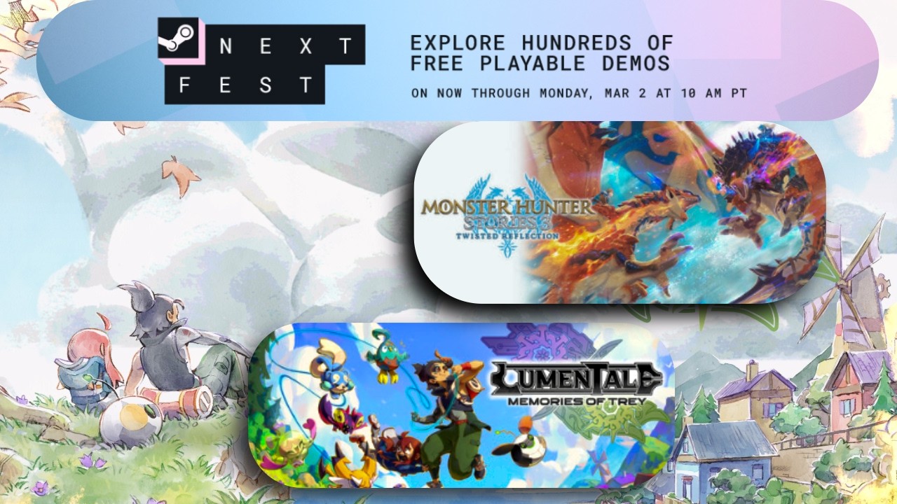 Steam Next Fest –MM Stories + LumenTale – RPG Demos ✨🐉🐾 Vertical