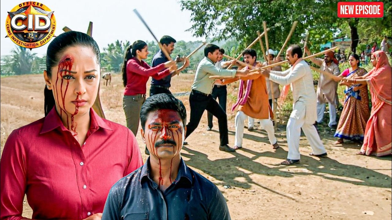 Cid टीम को गाँव वालो से हुई लड़ाई , Purvi हुई घायल || CID | Latest Episode ||