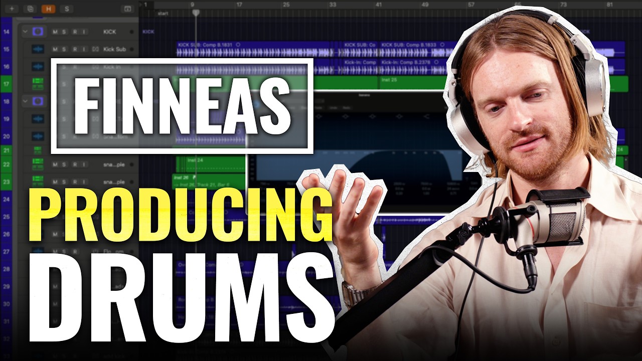 FINNEAS рассказывает о своей барабанной партии для альбома The Favors с участием Эша