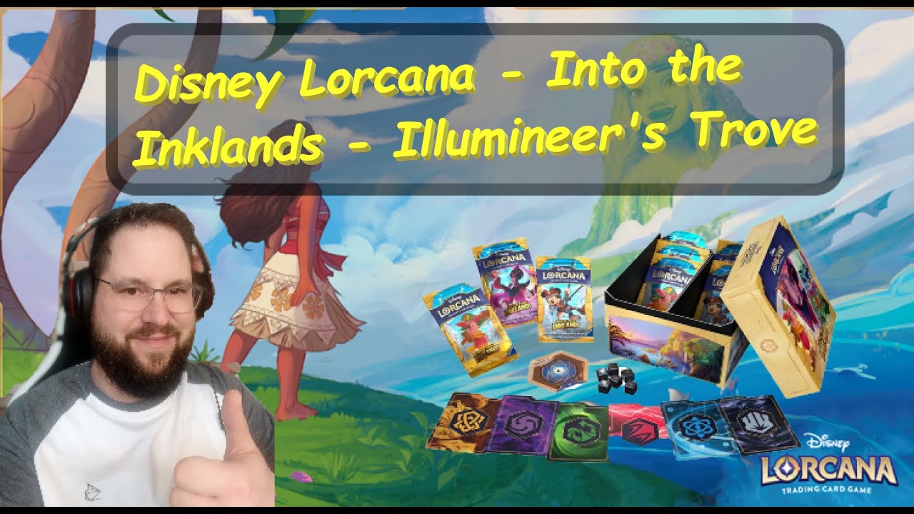 Disney Lorcana - Into the Inklands - Illumineer's Trove Box Opening Deutsch