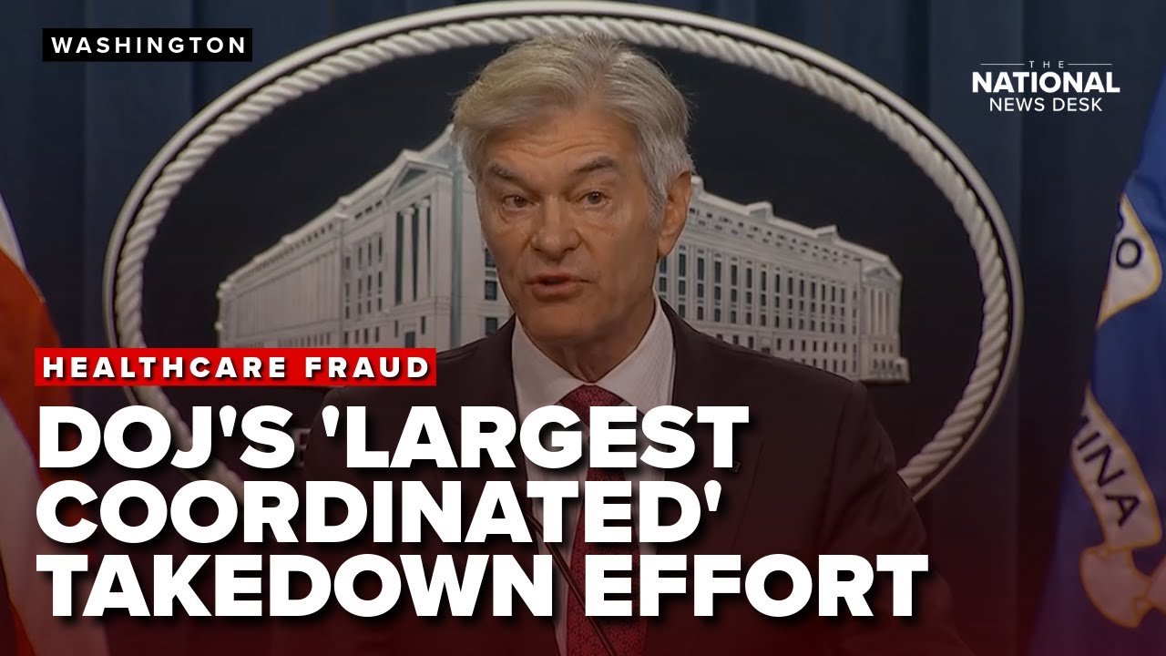 Dr. Oz, DOJ detail 'largest ever' coordinated healthcare fraud efforts