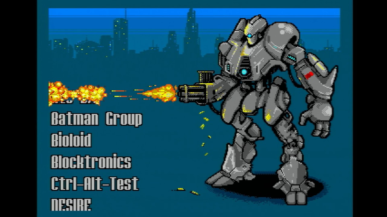 Titan Overdrive on SegaGenesis 2 VA3 w/ RGB bypass to HD Retrovision Component Cable to RetroTINK-2X