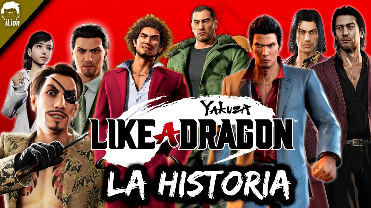 TODA La Historia de YAKUZA (LIKE A DRAGON)... Hasta Ahora | iLion