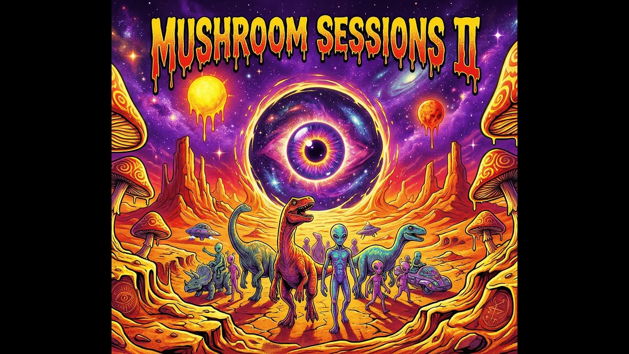 🍄 Mushroom Sessions II - Full Album 🎸 Desert Rock | Stoner Rock | Psychedelic