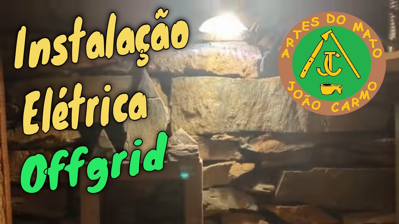 #Instalação #elétrica #offgrid  para #iluminação na #fazenda
