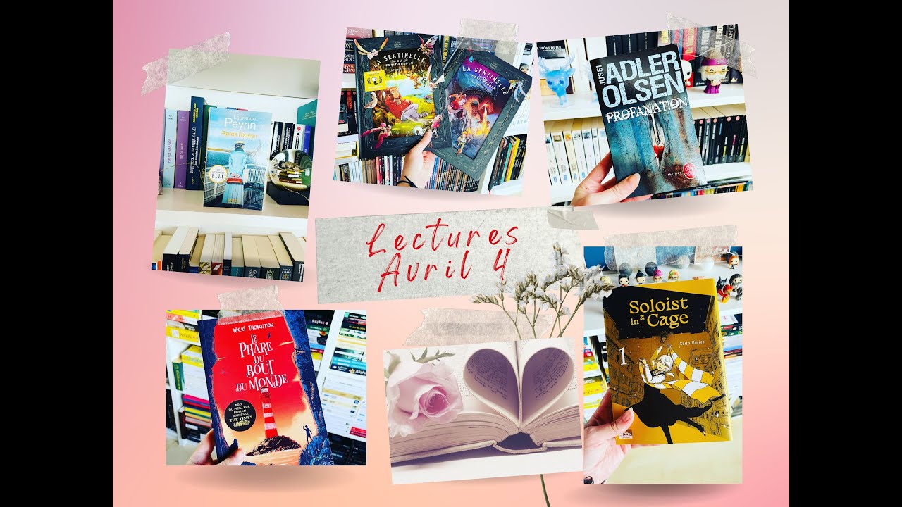 Lectures d'avril #4 📚Retrouvailles avec Laurence Peyrin 💙 et petit Book Haul