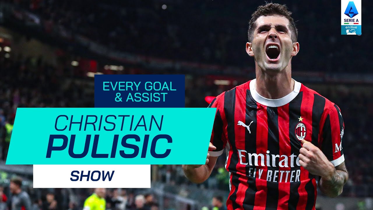 EVERY Christian Pulisic Goal & Assist | Serie A 2024/25