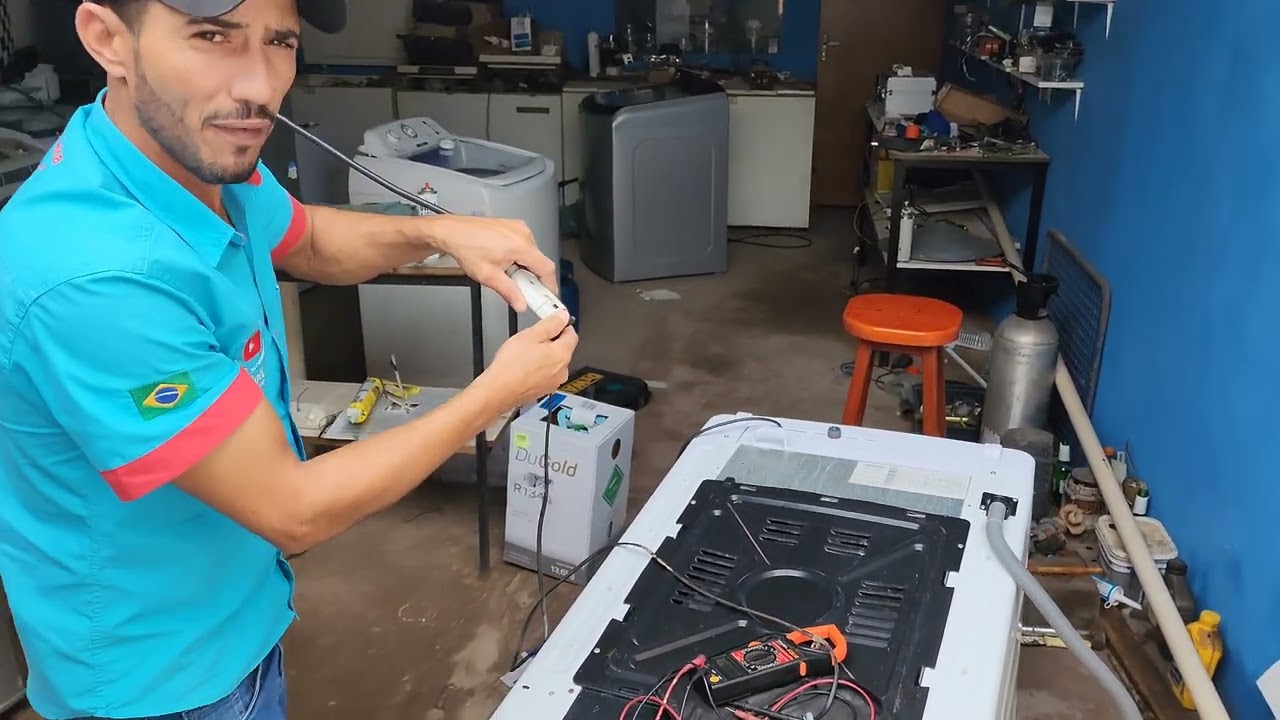 Máquina Panasonic não joga água fora. Saiba como resolver o problema.