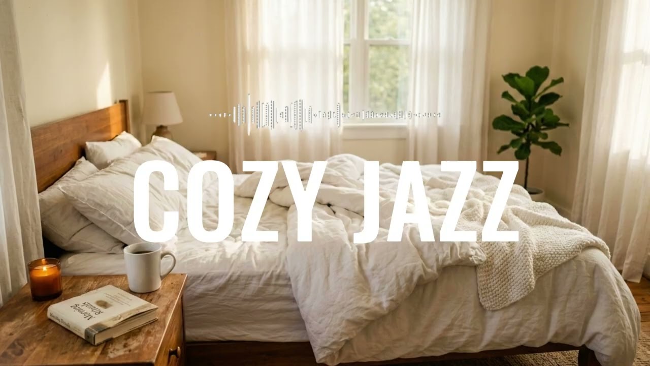 [Playlist] Lazy Sunday Morning Jazz☕ | Lazy Morning Cafe Jazz | 휴일 늦은 아침 이불 속에서 듣는 따뜻한 재즈