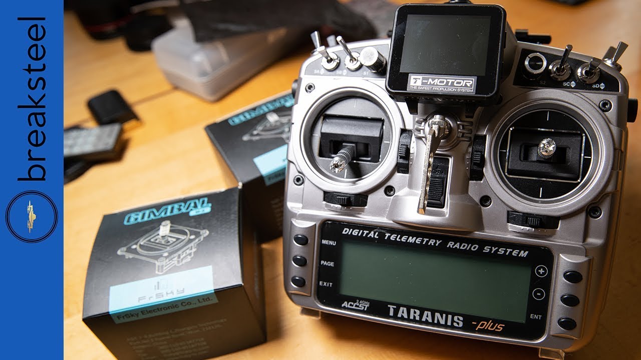 FrSky M9 Gimbal install in the Taranis X9D Plus