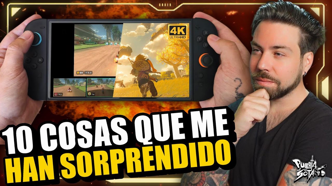 🔥1 SEMANA con Nintendo Switch 2! 10 COSAS que me han SORPRENDIDO de la NUEVA CONSOLA de NINTENDO!