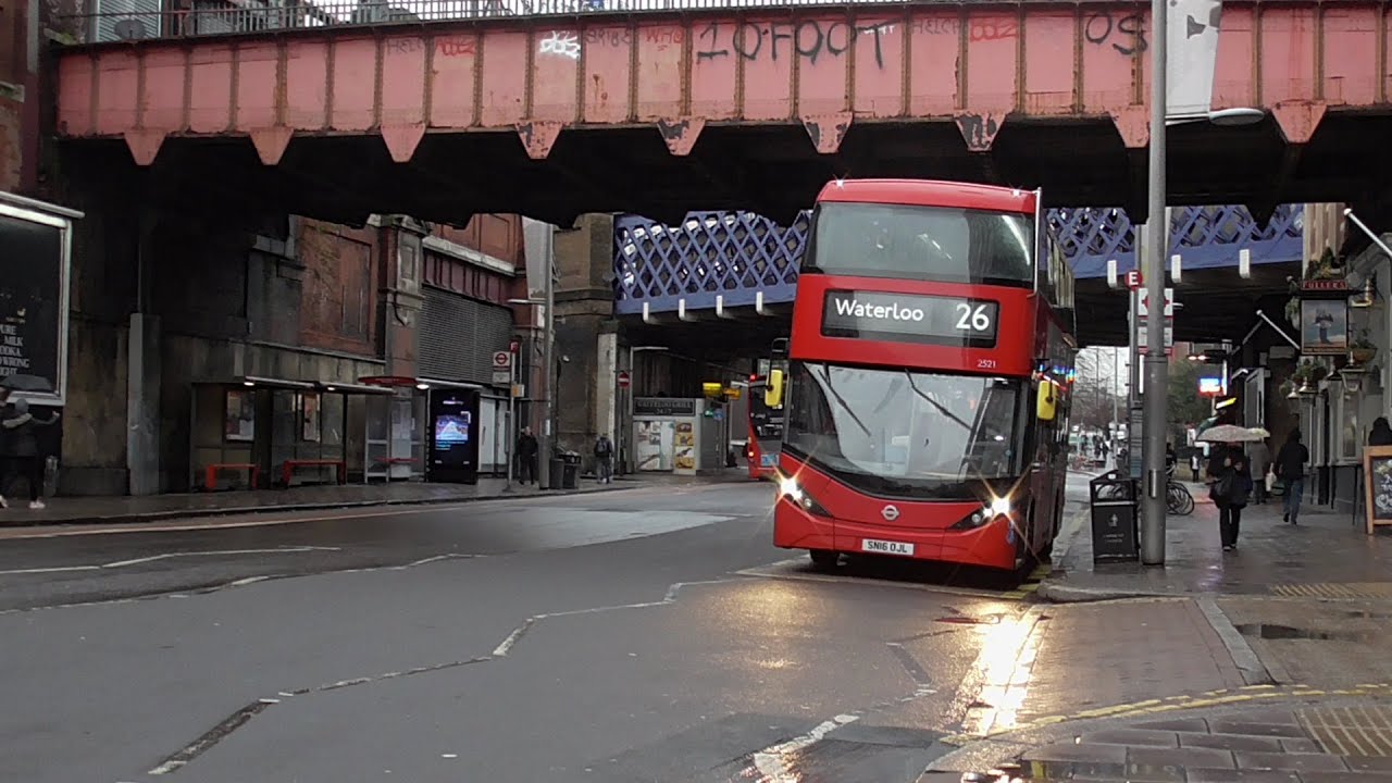 26 Full London Bus Route: Hackney Wick - Waterloo Part 1