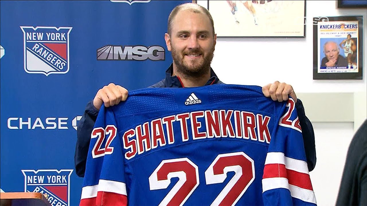 Kevin Shattenkirk Gets His New York Rangers Jersey, Discusses Joining Blueshirts