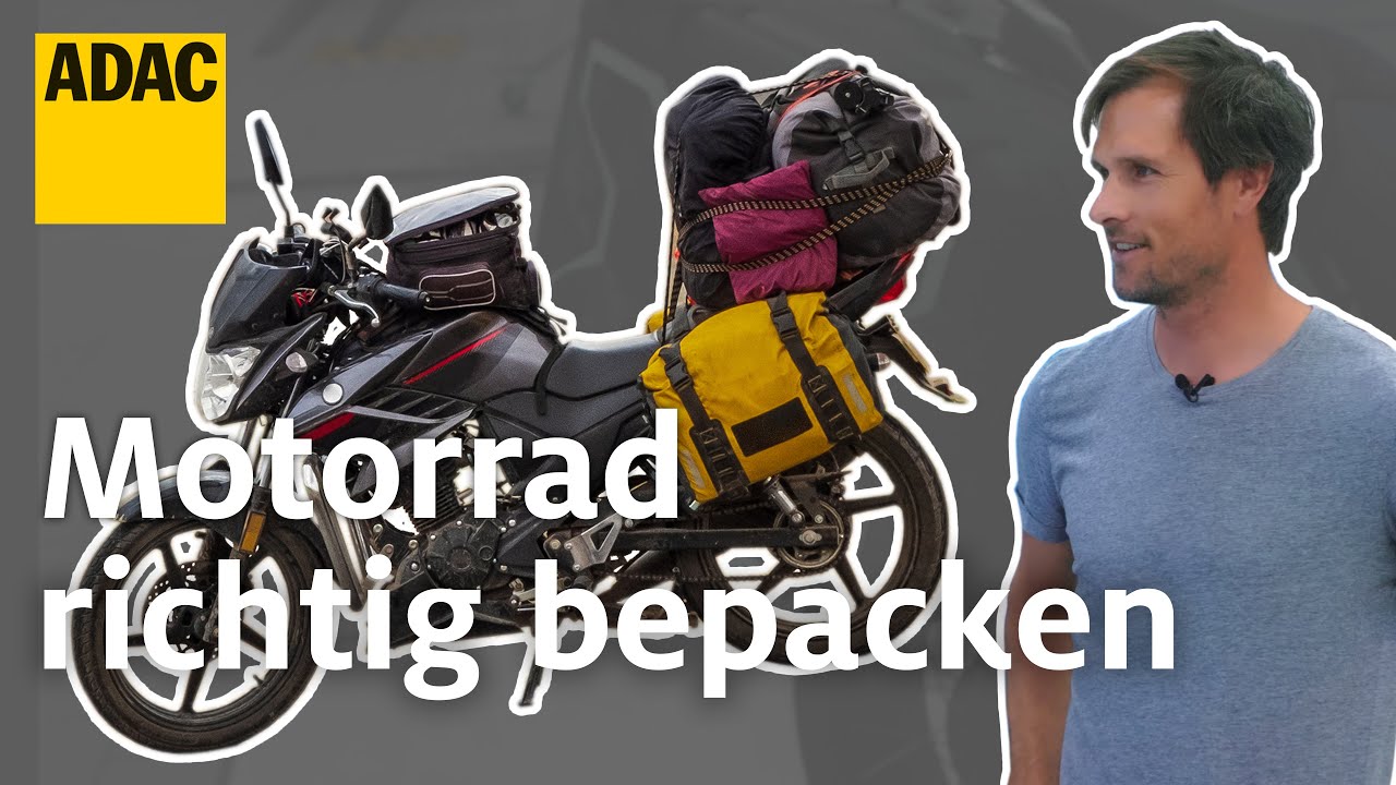 Motorrad richtig packen und beladen &ndash; Was es zu beachten gibt | Einfach. Selber. Machen.