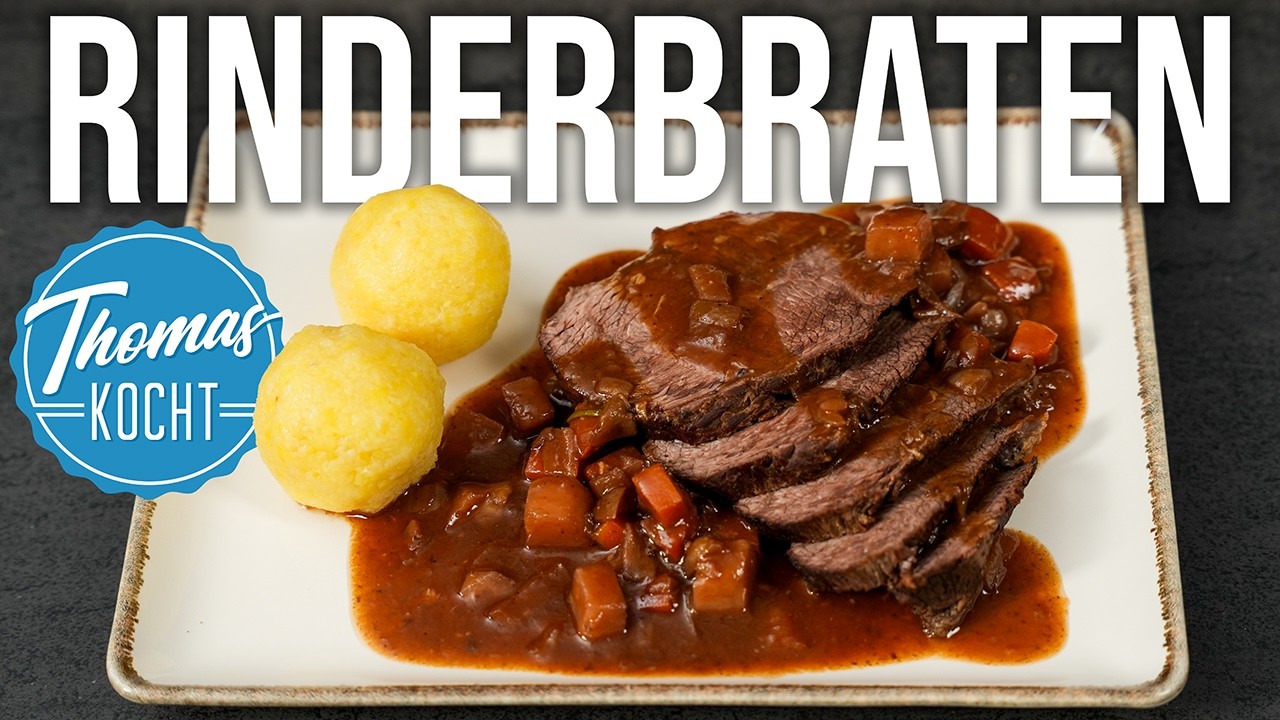 Der perfekte Rinderschmorbraten aus dem Ofen