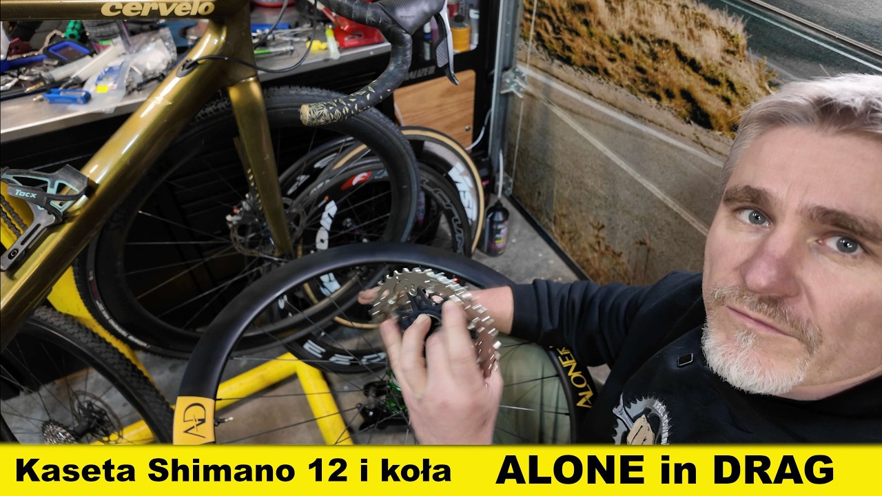 Kaseta Shimano 12s jak założyć na koła AloneInDrag Sabre VI.V bębenek i piasty Kozak
