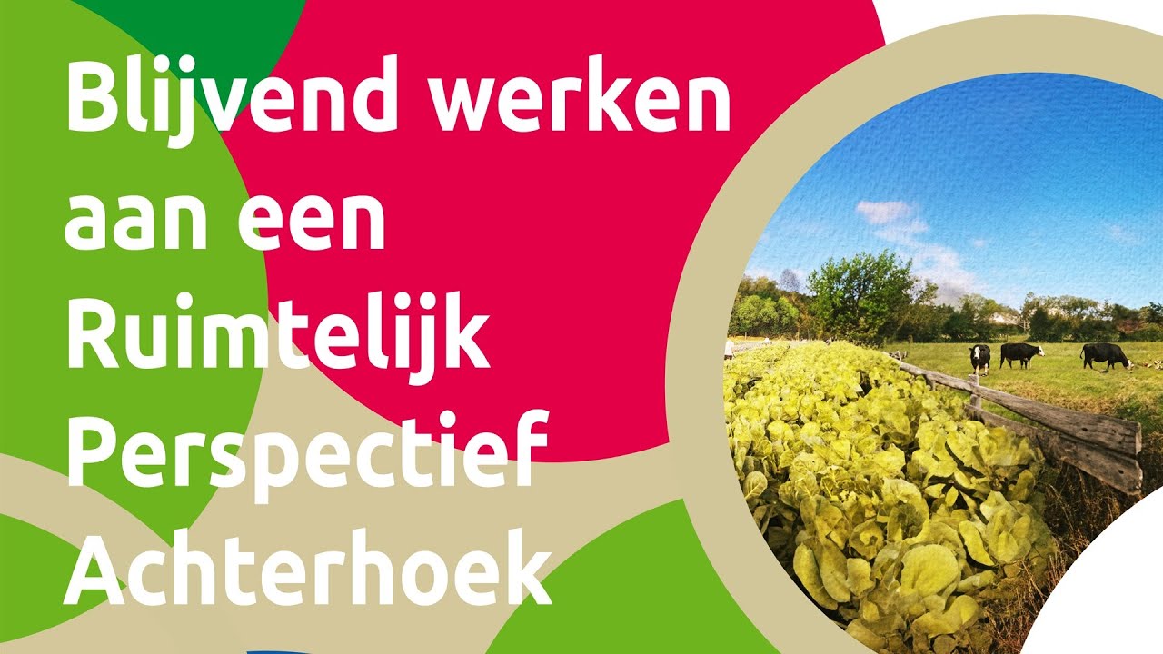 Ruimtelijk Perspectief Achterhoek - hoe en waarom
