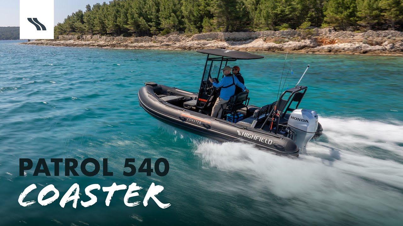 Fishing Trip Along the Adriatic Coastline feat. Highfield Patrol 540 Coaster