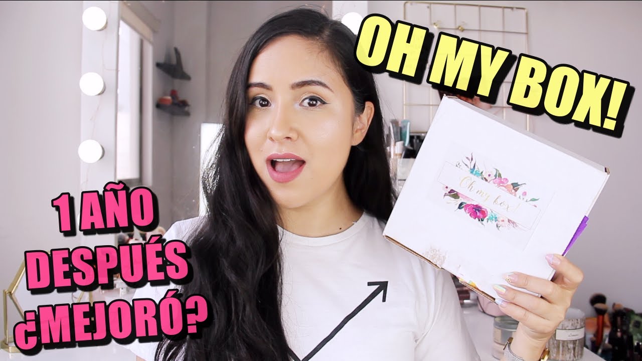 UNBOXING/RESEÑA OH MY BOX SUSCRIPCIÓN MEXICANA UN AÑO DESPUÉS ¿MEJOR O PEOR? GABSY