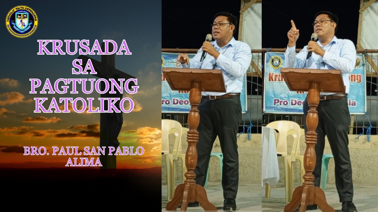Brother Paul Alima Shared his conversion Story at Brgy Catmon Bontoc Southern Leyte