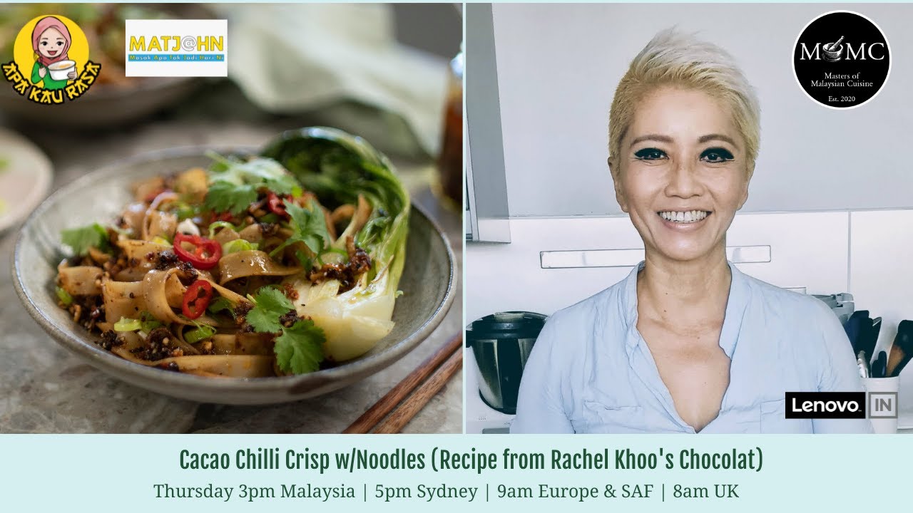 Cacao Chilli Crisp Noodles | Dark Chocolate Cookies w/Jackie M.
