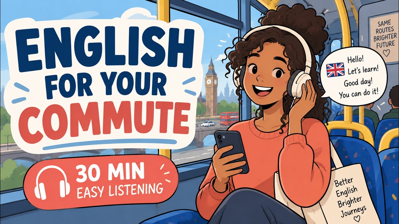 Listen and Learn: 30 Minutes of English for Your Bus or Train Ride