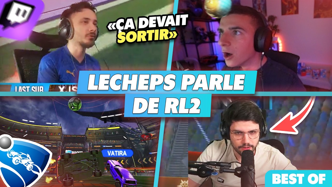 ROCKET LEAGUE 2 AVEC UE5, LE CHEPS EN PARLE - Best of RL FR #596 Réactions