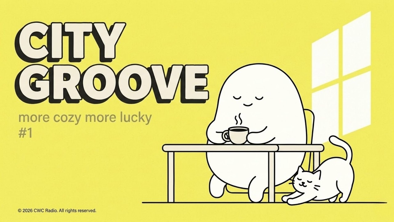 【PLAYLIST】Mood Metabolism ｜Saturday's First Coffee 週末假期的第一杯咖啡｜City Groove 無人聲背景音樂｜壓力代謝、咖啡廳BGM #1