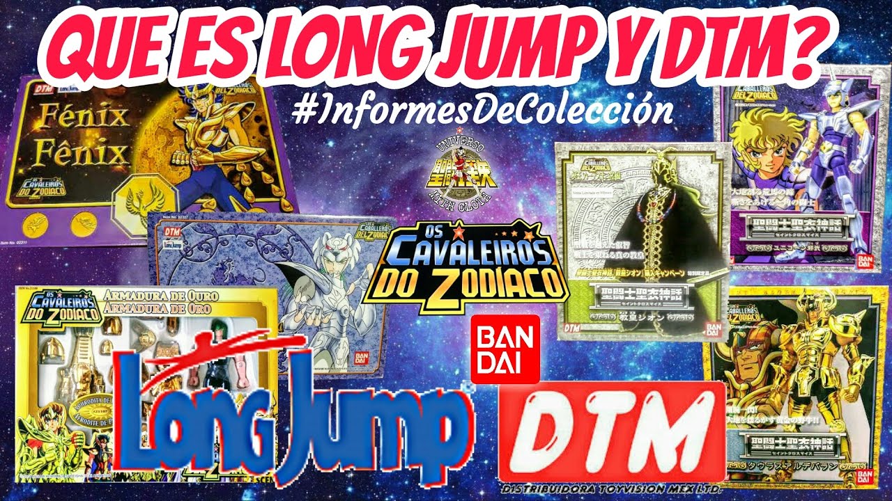 Porque mi figura es bandai pero dice LONG JUMP o DTM? [Mira el VIDEO]👍✨