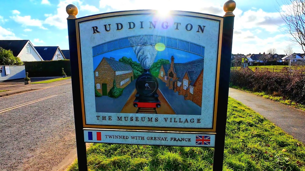 A walking tour of Ruddington Village in Nottingham