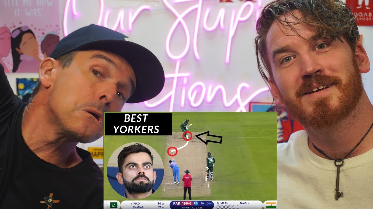 TOP 10 FASTEST YORKERS IN CRICKET HISTORY | REACTION!!!
