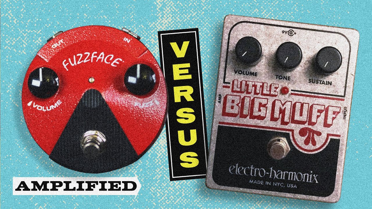 Dunlop Fuzz Face Mini vs EHX Little Big Muff Pi (And Both Together)