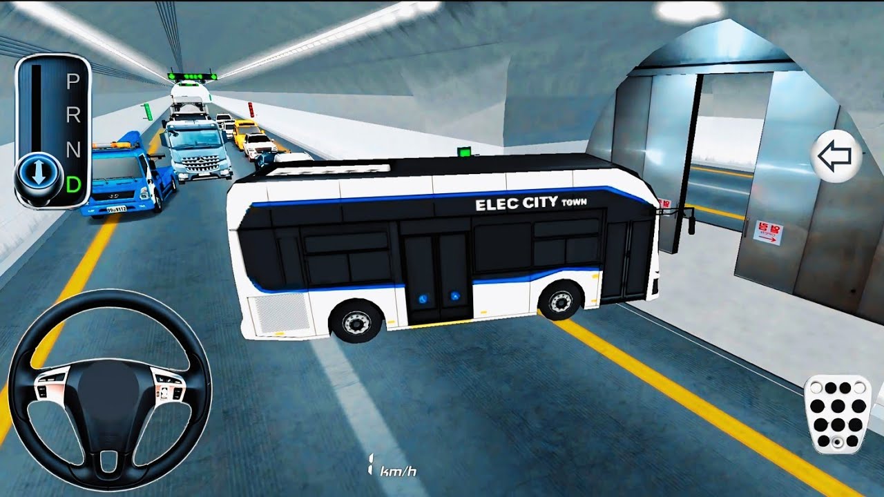 New Bus Secret Tunnel Drive - 3D Driving Class Game - Android Gameplay 