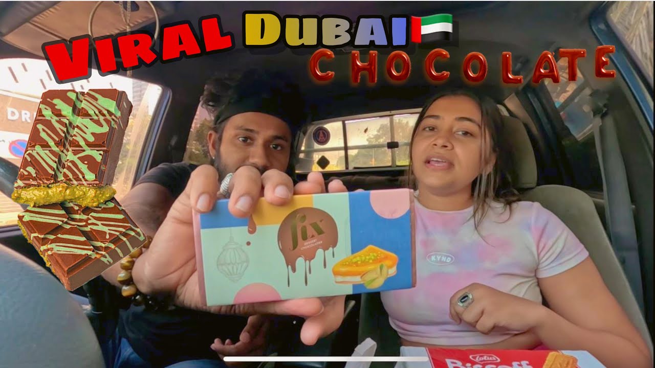DUBAI Viral Chocolate කියන තරම් රසද? 🤔 / Kunafa Chocolate / Fix Chocolate