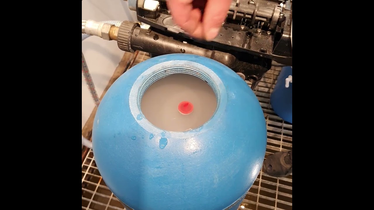 Fyll på nytt filtermaterial