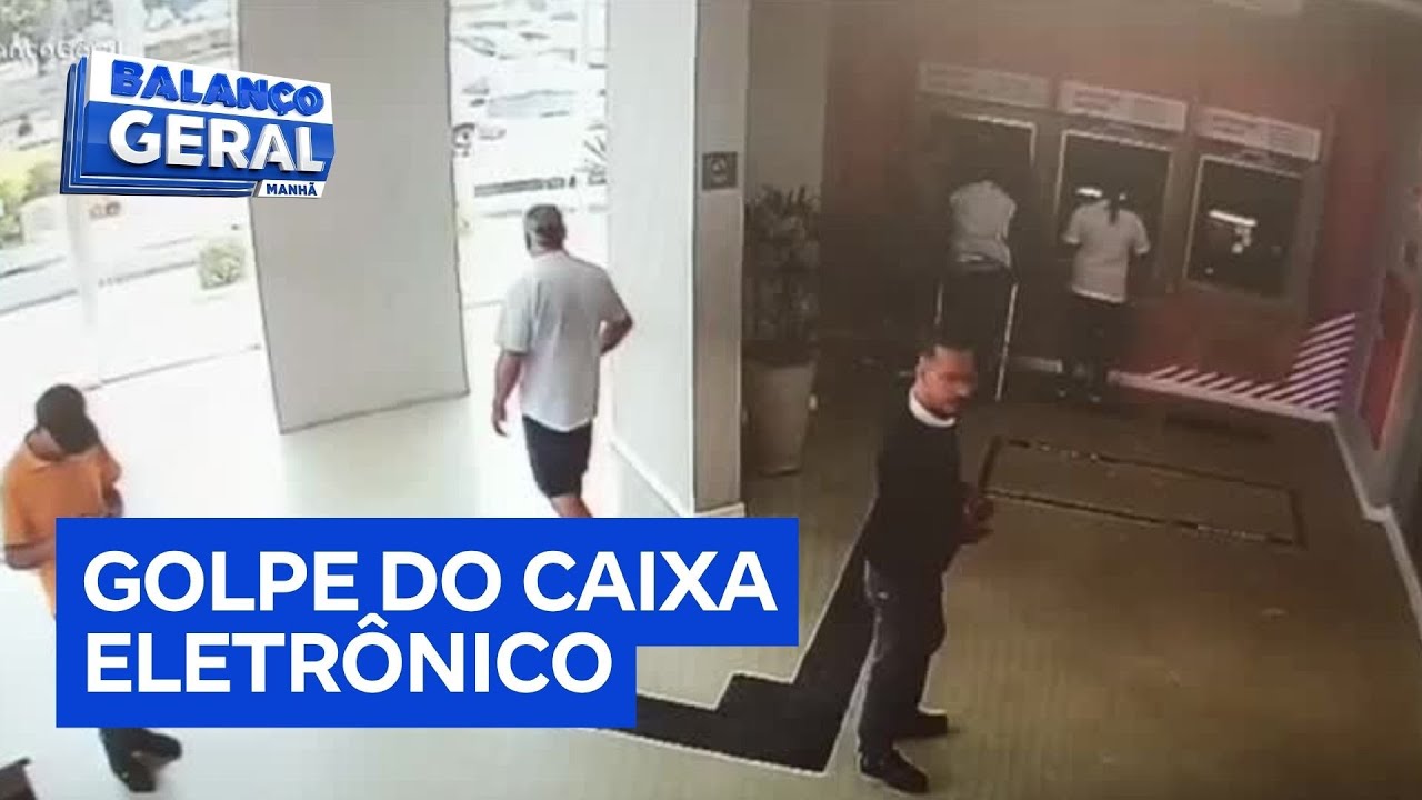 Golpe do caixa eletrônico é registrado em agência bancária na zona oeste de SP