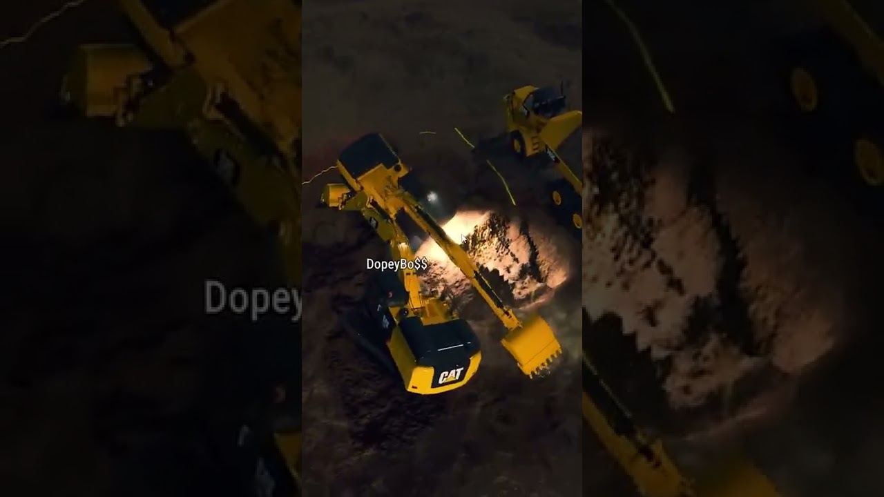 Строительный симулятор: Бой экскаваторов!!!