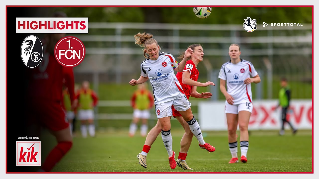 Besiegt Freiburg den Spitzenreiter? | SC Freiburg II - 1. FC Nürnberg | 2. Frauen-Bundesliga